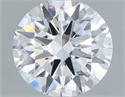 Del inventario de diamantes de laboratorio, 1.07 quilates, Redondo , Color D, claridad VVS2 y certificado IGI