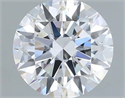 Del inventario de diamantes de laboratorio, 1.07 quilates, Redondo , Color D, claridad VVS2 y certificado IGI