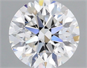 Del inventario de diamantes de laboratorio, 1.07 quilates, Redondo , Color E, claridad VVS2 y certificado IGI
