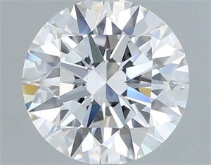 Picture of Lab Grown Diamond 1.07 Carats, Round with Ideal Cut, E Color, VS1 Clarity and Certified by IGI