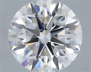 Picture of Lab Grown Diamond 1.07 Carats, Round with Excellent Cut, E Color, VS1 Clarity and Certified by IGI