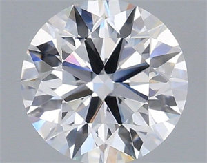 Picture of Lab Grown Diamond 1.06 Carats, Round with Ideal Cut, D Color, VS2 Clarity and Certified by IGI