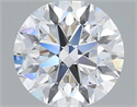 Lab Grown Diamond 1.06 Carats, Round with Excellent Cut, D Color, VS1 Clarity and Certified by IGI