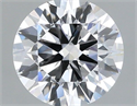 Lab Grown Diamond 1.06 Carats, Round with Excellent Cut, D Color, VS1 Clarity and Certified by IGI