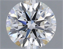 Lab Grown Diamond 1.06 Carats, Round with Excellent Cut, D Color, VS1 Clarity and Certified by IGI