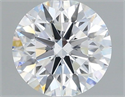 Lab Grown Diamond 1.06 Carats, Round with Excellent Cut, D Color, VS1 Clarity and Certified by IGI