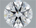 Del inventario de diamantes de laboratorio, 2.73 quilates, Redondo , Color F, claridad VVS2 y certificado IGI
