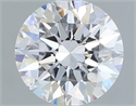 Del inventario de diamantes de laboratorio, 1.07 quilates, Redondo , Color D, claridad VVS2 y certificado IGI