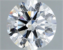 Del inventario de diamantes de laboratorio, 2.51 quilates, Redondo , Color F, claridad VVS2 y certificado IGI