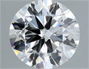 Del inventario de diamantes de laboratorio, 2.52 quilates, Redondo , Color F, claridad VVS2 y certificado IGI