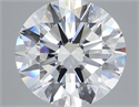Del inventario de diamantes de laboratorio, 4.96 quilates, Redondo , Color F, claridad VVS2 y certificado IGI