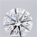 Lab Grown Diamond 11.55 Carats, Round with Ideal Cut, E Color, VS1 Clarity and Certified by IGI