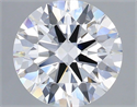 Del inventario de diamantes de laboratorio, 2.05 quilates, Redondo , Color E, claridad VVS2 y certificado IGI