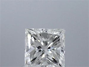 Foto Diamante Natural 0.84 quilates, Princesa , Color H, claridad VS2 y certificado GIA de