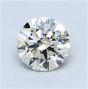 Diamante Natural 1.00 quilates, Redondo , Color K, claridad VS2 y certificado GIA
