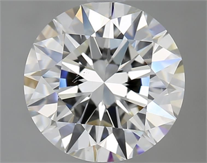 Picture of Natural Diamond 3.00 Carats, Round with Excellent Cut, G Color, VS2 Clarity and Certified by IGI