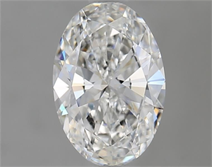 Picture of Natural Diamond 1.20 Carats, Oval with  Cut, F Color, VS1 Clarity and Certified by GIA