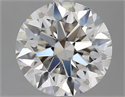 Natural Diamond 2.71 Carats, Round with Excellent Cut, H Color, VVS2 Clarity and Certified by IGI