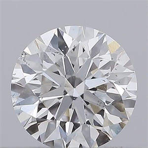 Picture of Natural Diamond 0.43 Carats, Round with Excellent Cut, E Color, SI2 Clarity and Certified by GIA