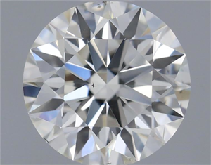 Foto Diamante Natural 0.96 quilates, Redondo , Color J, claridad SI1 y certificado GIA de