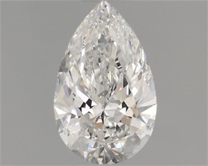 Foto Diamante Natural 0.50 quilates, De pera , Color D, claridad SI2 y certificado IGI de