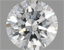 Natural Diamond 0.70 Carats, Round with Excellent Cut, D Color, SI1 Clarity and Certified by GIA