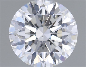 Foto Diamante Natural 0.90 quilates, Redondo , Color F, claridad SI1 y certificado GIA de