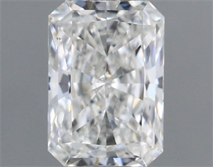 Picture of Natural Diamond 0.70 Carats, Radiant with  Cut, G Color, VS2 Clarity and Certified by GIA