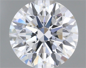 Picture of Natural Diamond 0.70 Carats, Round with Excellent Cut, E Color, SI1 Clarity and Certified by GIA