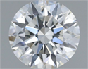 Diamante Natural 0.72 quilates, Redondo , Color E, claridad VVS1 y certificado GIA