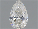 Natural Diamond 0.83 Carats, Pear with  Cut, I Color, SI2 Clarity and Certified by GIA