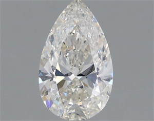 Picture of Natural Diamond 0.83 Carats, Pear with  Cut, I Color, SI2 Clarity and Certified by GIA