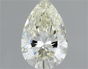 Picture of Natural Diamond 0.71 Carats, Pear with  Cut, L Color, VS1 Clarity and Certified by GIA
