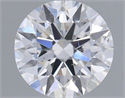 Natural Diamond 0.70 Carats, Round with Excellent Cut, D Color, SI1 Clarity and Certified by GIA
