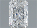 Natural Diamond 0.70 Carats, Radiant with  Cut, D Color, VS2 Clarity and Certified by GIA