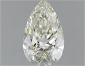 Natural Diamond 0.71 Carats, Pear with  Cut, K Color, VS2 Clarity and Certified by GIA