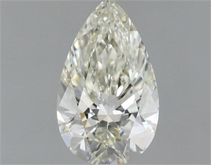 Picture of Natural Diamond 0.71 Carats, Pear with  Cut, K Color, VS2 Clarity and Certified by GIA