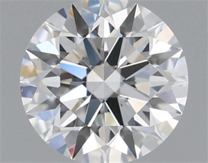 Picture of Natural Diamond 0.71 Carats, Round with Excellent Cut, H Color, VS2 Clarity and Certified by GIA