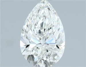 Picture of Natural Diamond 0.90 Carats, Pear with  Cut, G Color, VVS1 Clarity and Certified by IGI