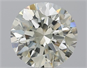 Natural Diamond 2.50 Carats, Round with Excellent Cut, G Color, VVS1 Clarity and Certified by GIA
