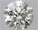 Diamante Natural 1.70 quilates, Redondo , Color J, claridad VVS2 y certificado GIA