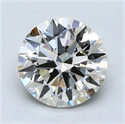 Natural Diamond 3.51 Carats, Round with Excellent Cut, K Color, VS2 Clarity and Certified by GIA
