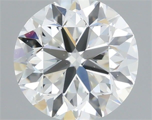 Picture of Natural Diamond 0.81 Carats, Round with Very Good Cut, I Color, SI1 Clarity and Certified by GIA