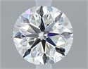 Natural Diamond 0.40 Carats, Round with Very Good Cut, H Color, SI1 Clarity and Certified by GIA