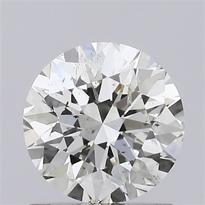 Foto Diamante Natural 1.01 quilates, Redondo , Color K, claridad SI2 y certificado GIA de