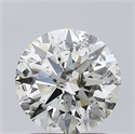 Diamante Natural 1.51 quilates, Redondo , Color K, claridad I1 y certificado GIA
