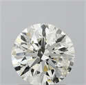 Diamante Natural 1.50 quilates, Redondo , Color J, claridad I1 y certificado GIA