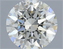 Diamante Natural 0.57 quilates, Redondo , Color H, claridad VS2 y certificado IGI
