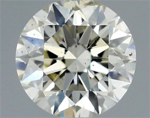 Foto Diamante Natural 0.51 quilates, Redondo , Color K, claridad SI1 y certificado IGI de