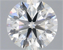 Natural Diamond 0.70 Carats, Round with Excellent Cut, E Color, VS1 Clarity and Certified by IGI